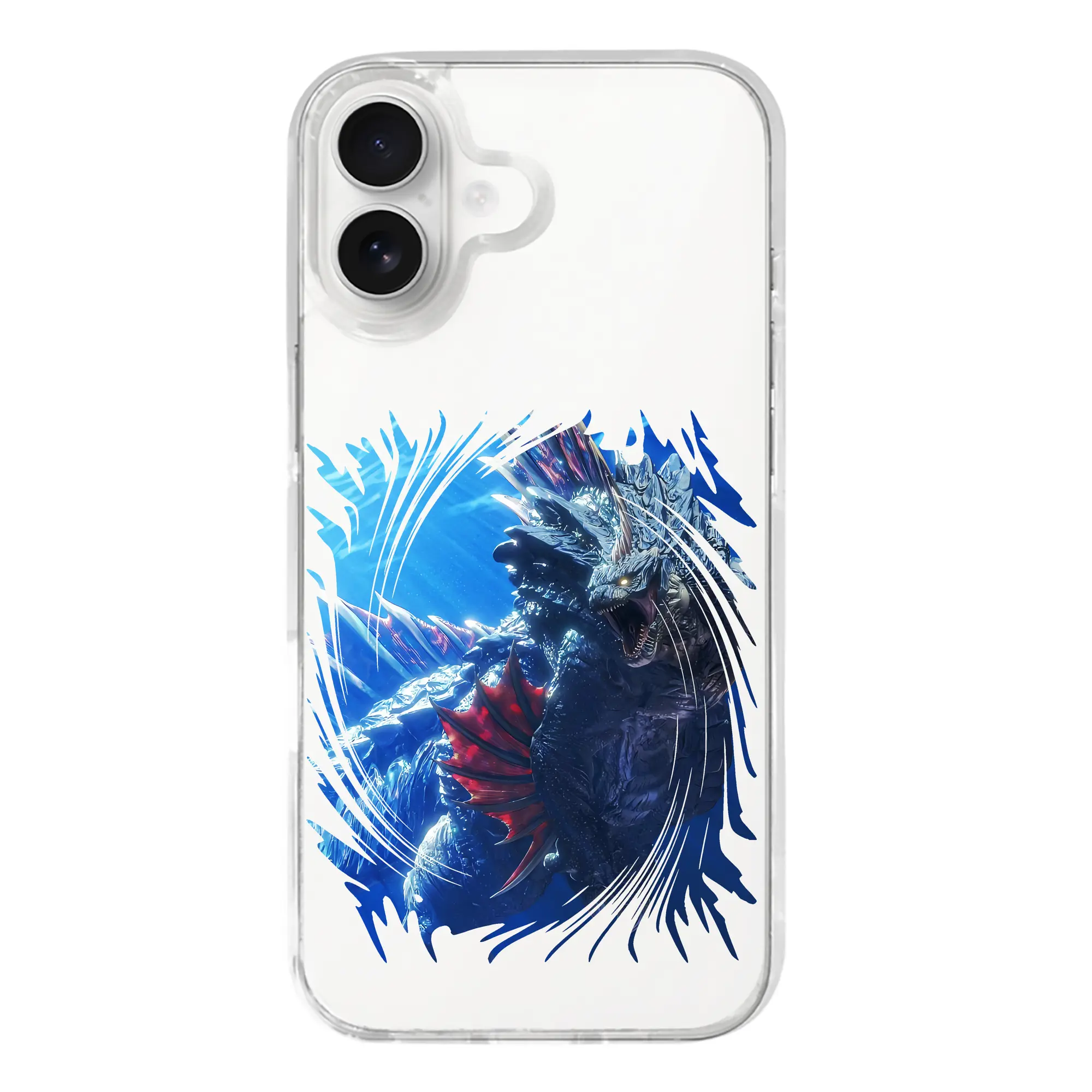 ゴジラ グッズ,ゴジラ - iPhone 17シリーズ 透明スマホケース – 薄型・耐衝撃・精密フィット保護カバー